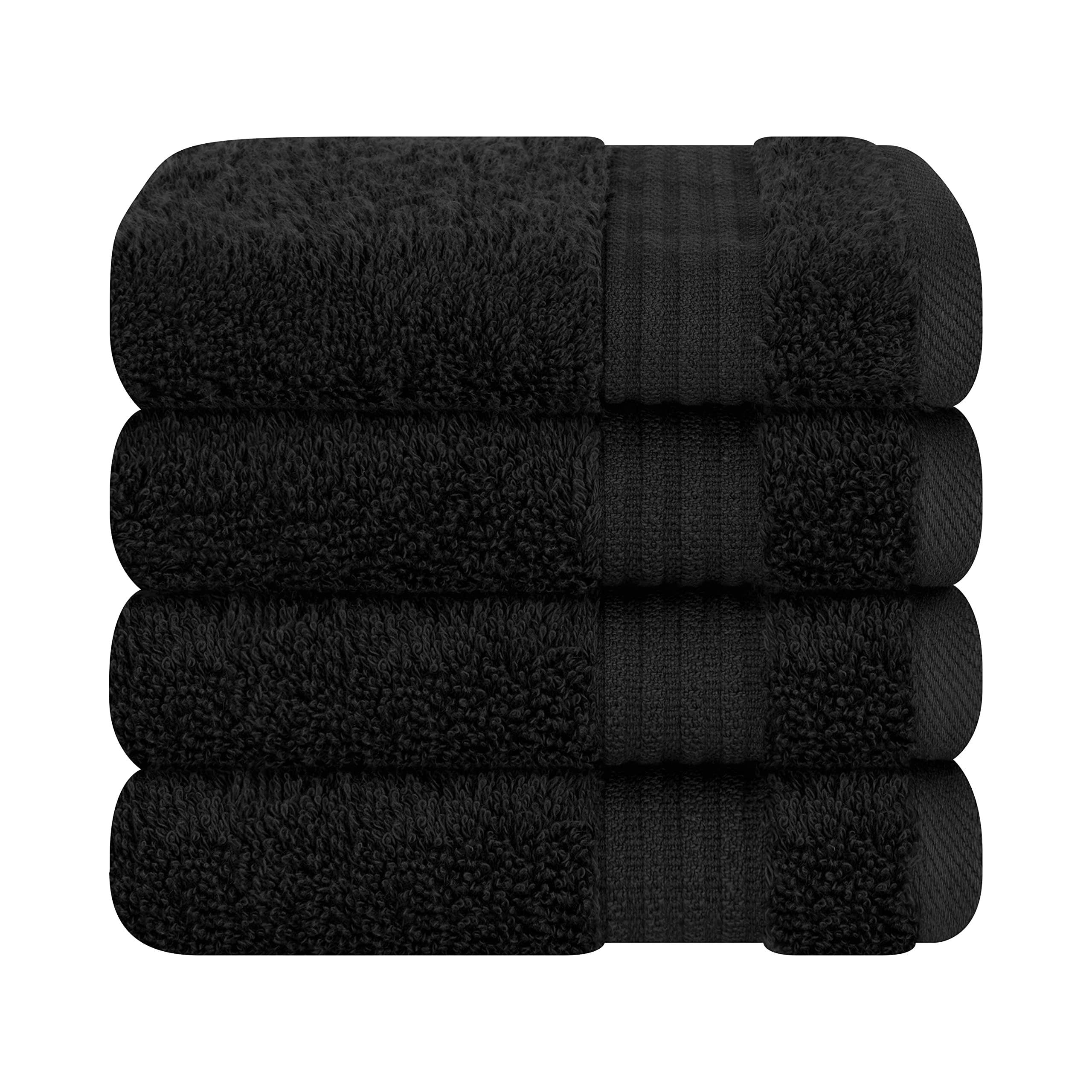 Cotton Paradise 6 Piece Towel Set, 100% Cotton Soft Absorbent Turkish Towels for Bathroom, 2 Bath Towels 2 Hand Towels 2 Washcloths, Beige Towel Set